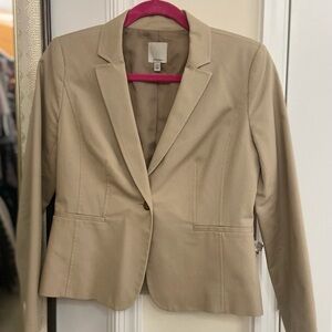 Size Small Petite short twill blazer